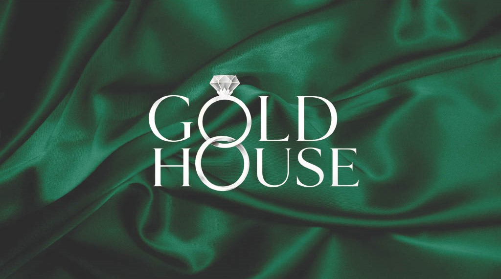Gold House logo mockup